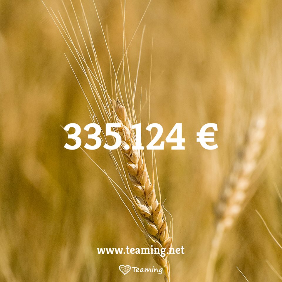 teaming_it's tweet photo. 🙌 A Giugno, tutti insieme, abbiamo raccolto € 335.124 per sostenere le cause sociali che avevano bisogno di noi. Grazie per essere qui!
Siamo già più di 200.000 persone, ti unisci a noi? 
🌾 https://t.co/dJ1j1YVyUK 🌾 https://t.co/SxXXef0qez