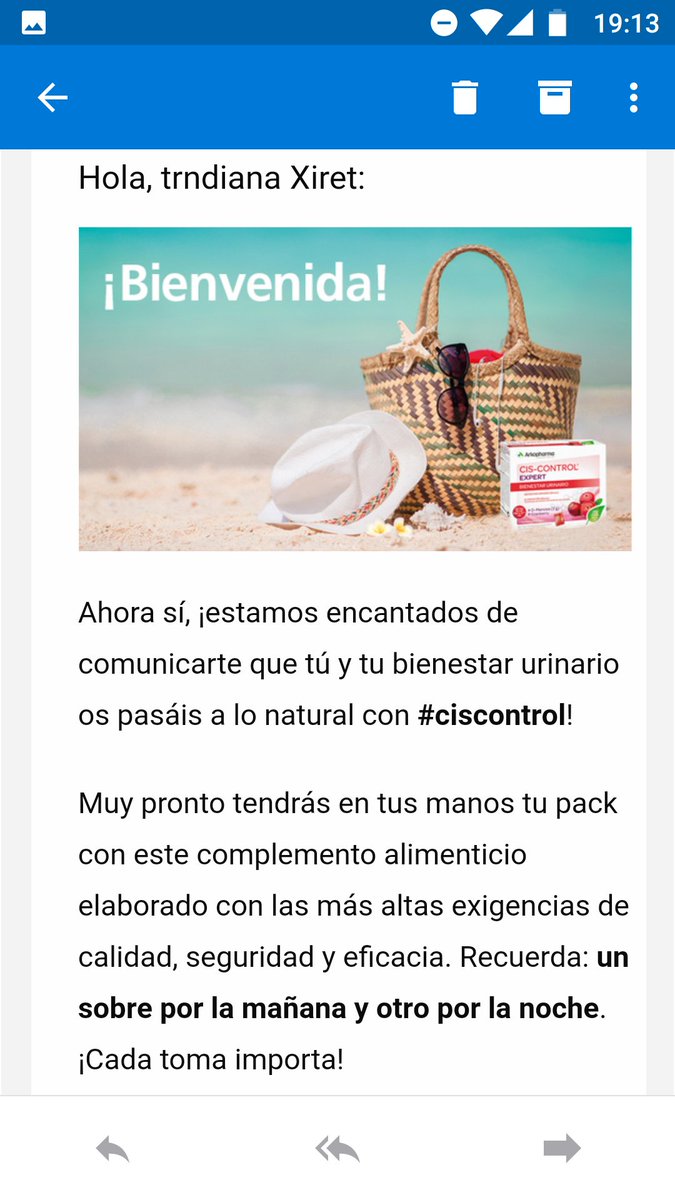Xiret05754451's tweet image. Seleccionada para probar Cis-Control Expert!! Hoy es mi día de suerte!🎊 @trnd_es #pásatealonatural con #ciscontrol