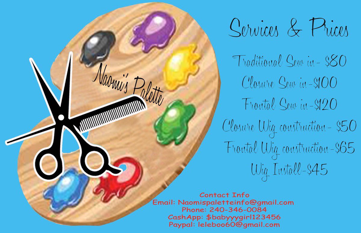 ForeverLuvahh's tweet photo. Introducing “Naomi’s Palette” I’m so excited to announce that I am officially making wigs &amp; doing sew ins 💇🏽‍♀️ something i have been dreaming about since October is finally a reality 😍 &amp; for any inquiries just DM me https://t.co/5jB9tZP1Ku