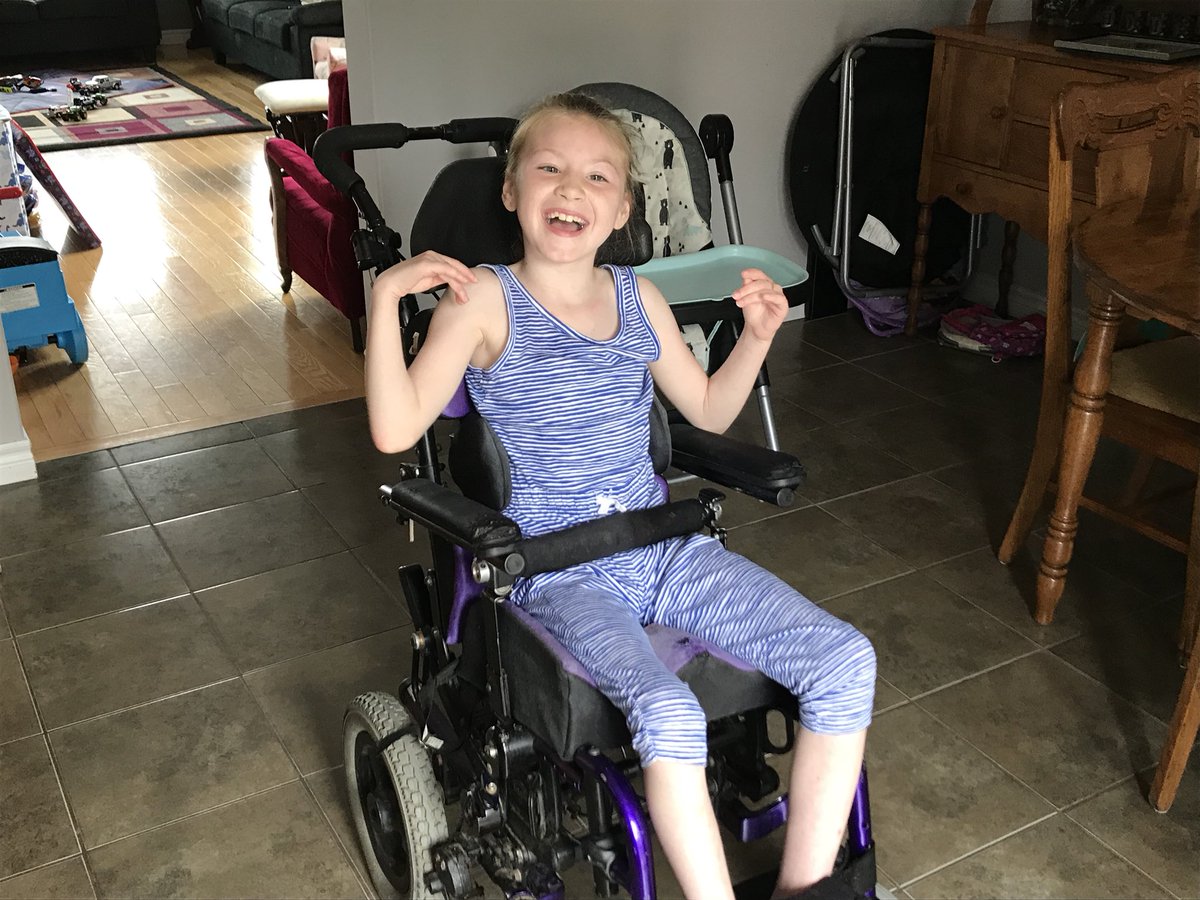 HeatherButtsCTV's tweet photo. This bright, beautiful little girl has a surprising story to share. She may live with cerebral palsy, but it didn’t hold her back from saving her brothers life. Lexie’s story tonight on @CTV_Liveat5 https://t.co/m8Be8vK0Cc