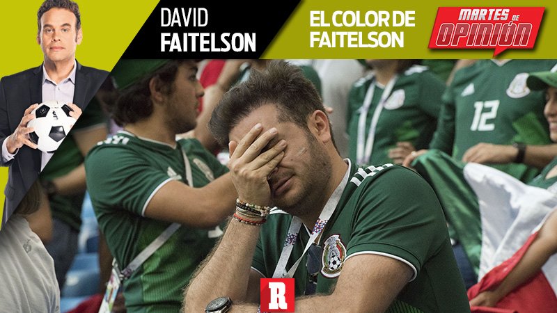 record_mexico's tweet photo. "Cada cuatro años, por estas mismas fechas, escribo -más o menos- lo mismo: “El aficionado mexicano no tiene el futbol que en realidad merece…”".

La columna de @Faitelson_ESPN tras la eliminación del @miseleccionmx de #Rusia2018

https://t.co/HYpMWd0E7d https://t.co/x10b1WT3t3