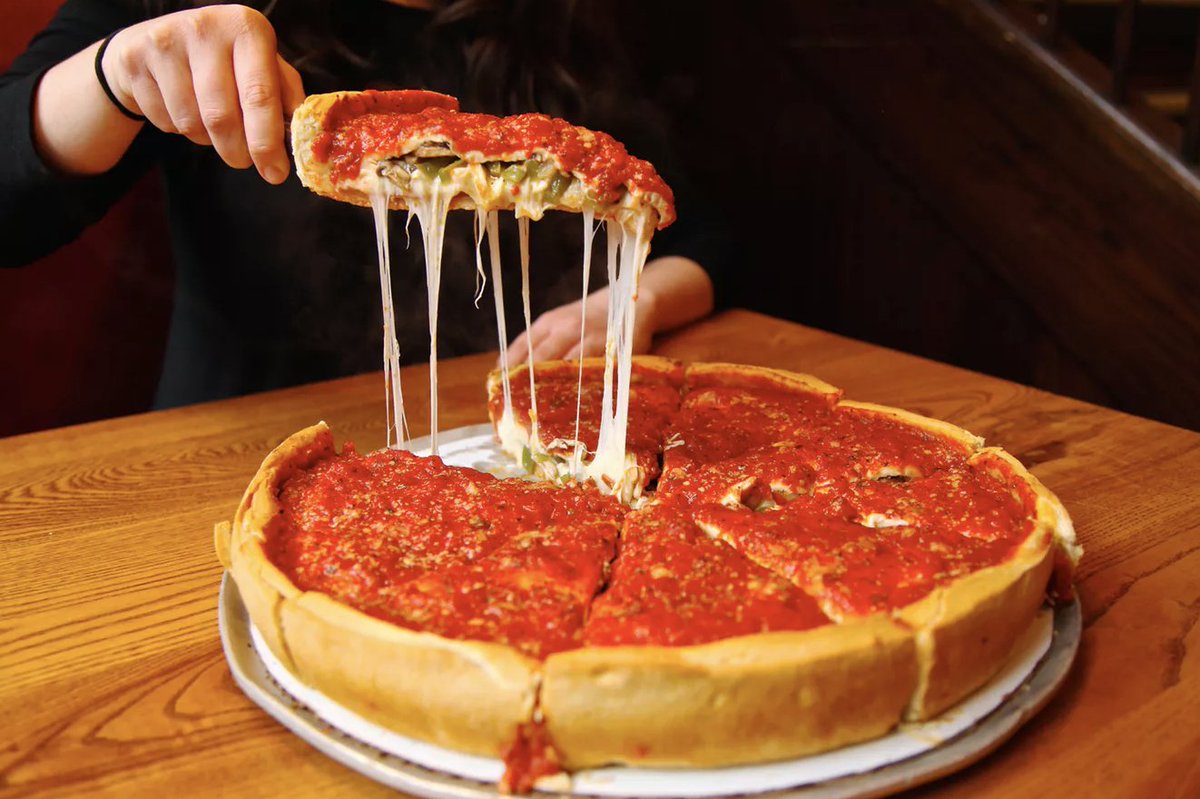 infatuation's tweet photo. People who live in Chicago don’t go to Navy Pier unless they have to. But eventually the time will come when a family member who really loves ferris wheels pays you a visit. Here’s where to eat when that happens: https://t.co/5qpVS4FdKv https://t.co/cWCHgSPZHI