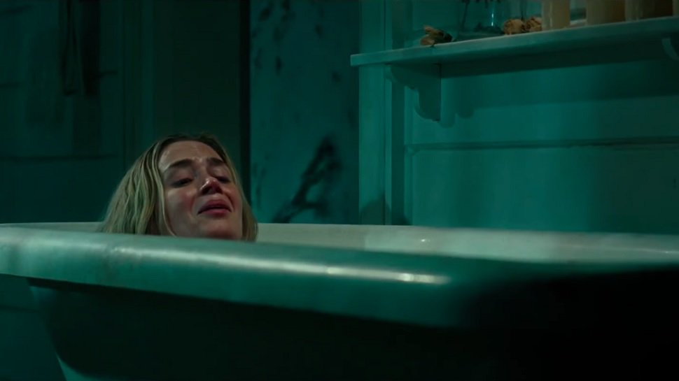 A Quiet Place  It's tense, scary, yes, but John Krasinski's storytelling is also classic, elegant,  completely controlled.  The cinematography by Charlotte Bruus Christensen superb and the Beltrami score, spot-on.