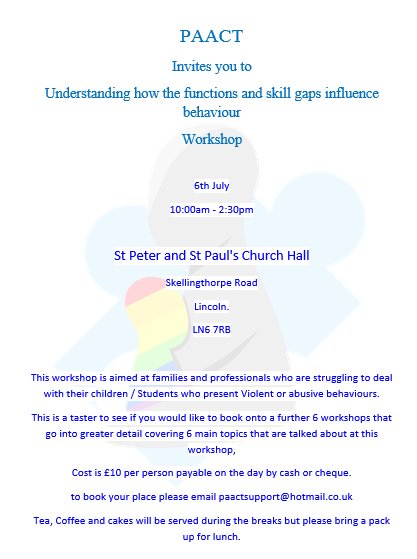 AndrewWSEN's tweet image. I will be going to this on Friday.  Who else is coming along?  Looks like a good one! #Lincoln #Autism #Paact