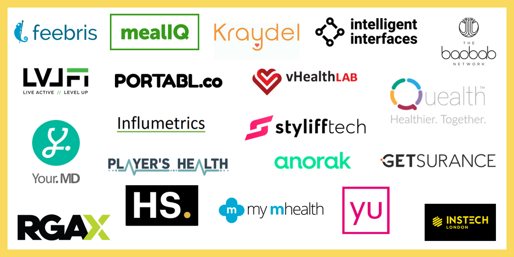 InsTech_London's tweet photo. A first look at some of the exhibitors joining us for our Life &amp; Health Show &amp; Tell on July 24. Made possible thanks to RGAx. RT if you're coming along! Tix &amp; info: https://t.co/QbtaFlBg2p  @pgc_at_work @MerttsR @MatthewJGGrant https://t.co/iuNiAzLRk3