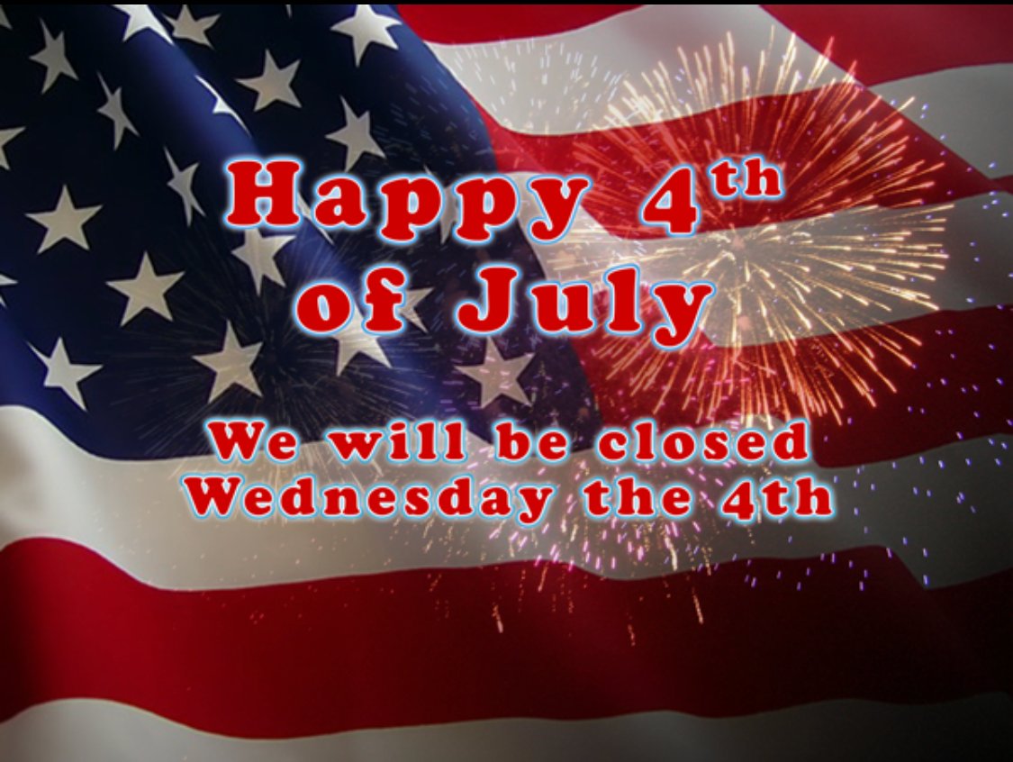 Have a happy and safe celebration from The Lark and crew. See you on Thursday!