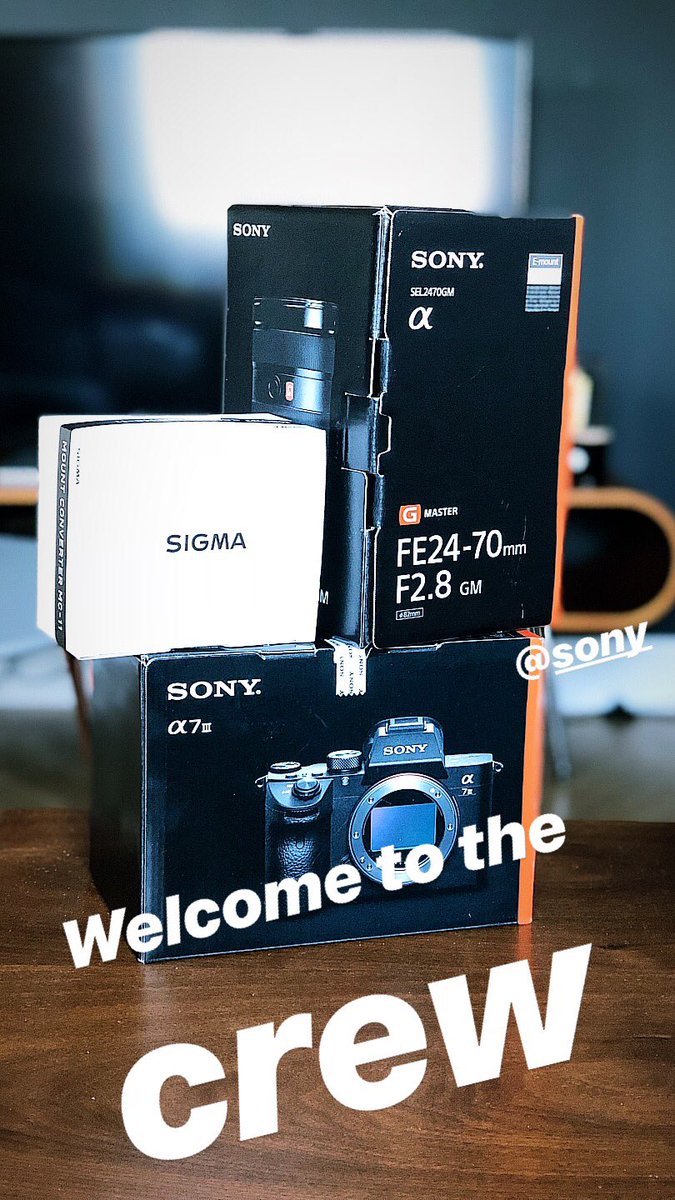 WLennonBTS's tweet image. Added a new tool to the kit bag, the @Sony A7iii should run nicely alongside my FS5 set up.

#a7iii #FS5