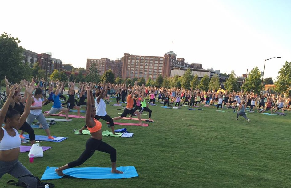 CityofAtlanta's tweet photo. #KopYoga is back! Come out for FREE yoga with @kingofpops at @piedmontpark tonight at 7pm. Here's everything you need to know: https://t.co/8HL0dIoWtM https://t.co/SHa6059aKA