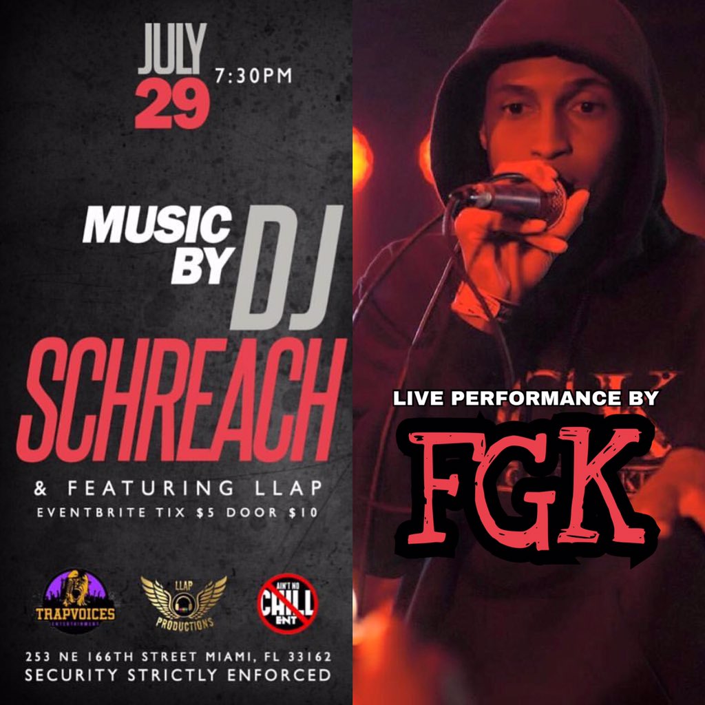 FreshaGotTheKus's tweet photo. @TRAPVOICESTV &amp; @thxBOOMtour
PRESENTS
#NOTHINGBUTENERGY 🌊🔥🌪

PERFORMANCE LIVE @1Fresha 

SOUNDS BY: Dj Schreach561 

SUNDAY JULY 29TH 2018
DOORS OPEN AT 7PM
ALL AGES

GRAB YOU EXPRESS TIX NOW --> $5
Ticket Link: https://t.co/Z7aFZQIV0o https://t.co/J2haqXrOSV