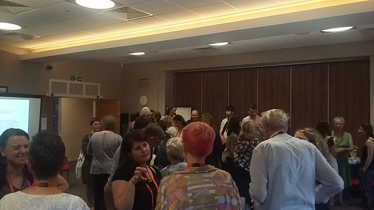 BritArchAssoc's tweet photo. It's our @IMC_Leeds reception! Can you spot a medieval art history celebrity?

There's breadsticks and thousand island dressing. It's very fancy. #IMC2018 https://t.co/GUoMiqd08K