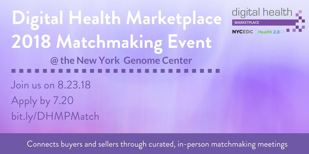 dhmarketplace's tweet photo. Digital Health Marketplace connects #healthtech buyers and sellers learn more and apply to be matched by 7/20 https://t.co/Bbccpmoj28 @health2con https://t.co/OOBaSWekYD