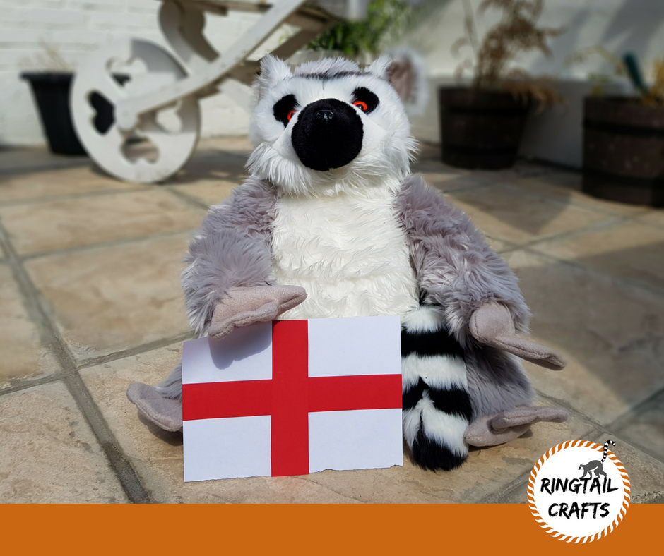 CraftsRingtail's tweet image. Come on England! #ENGCOL #ringtailedlemur
