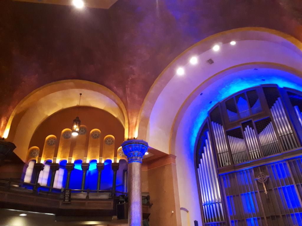 Rehearsing Dido in the most beautiful church with the sweetest colleagues 💕 #dominionchalmers <a href="/musicbeyondott/">Music & Beyond</a>