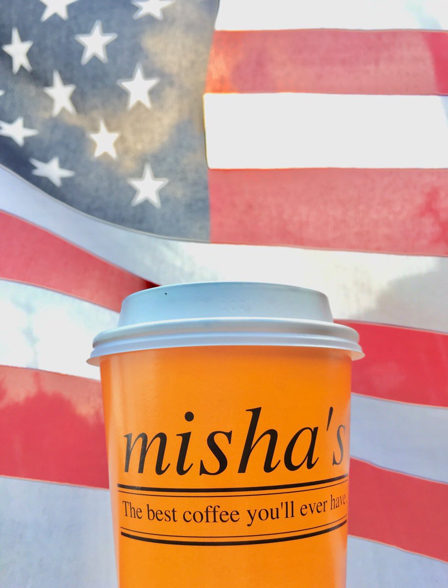 MishasCoffee's tweet photo. Happy Fourth Y’all!  We’ll be open for the holiday til 5 o’clock.  See you then!   #orangecuptravellog #mishascoffee #fourthofjuly #independenceday #orangeredwhiteandblue #coffee https://t.co/LknSPnnh9d