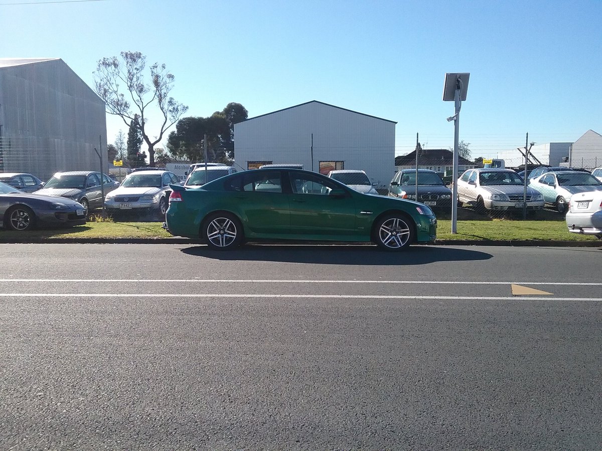 dsend66's tweet photo. @ourwaikato It might be time for some work on the bus stops on Norris Ave or at least some yellow lines as this is meant to be a bus stop! (Lucky I'm going the other way!) https://t.co/01dCpGPJ5k