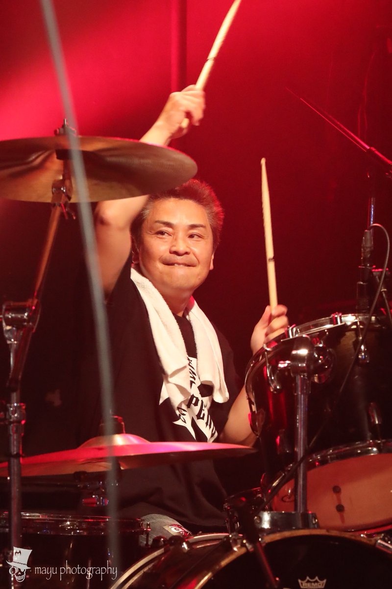 _mayu_photo's tweet image. んてもって、LOUDNESSコピーのEXPLODERさん
めっちゃいい笑顔でスゴいドラム叩いてたの…（好き）

#DIZZFEST
#EXPLODER