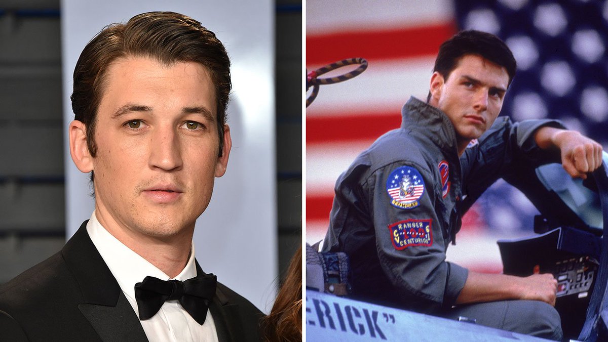 Cinepre トップガン Top Gun 1986年 の続編となる ジョセフ コシンスキー監督 トム クルーズ ヴァル キルマー共演の新作 Top Gun Maverick で マイルズ テラーがキャストに加わったようだ 第1作でアンソニー エドワーズが演じた グースの