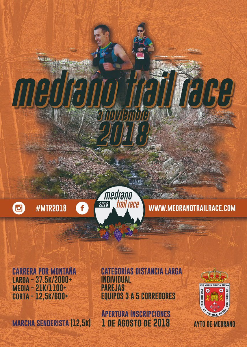 lobosdeclavijo's tweet photo. Recién salida del horno....Otra cita ineludible para el trail running. Y con el sello de garantía de Pedro Antonio y todo el pueblo de Medrano 🐺🐺🐺🐺 https://t.co/xhN6gmmvdV
