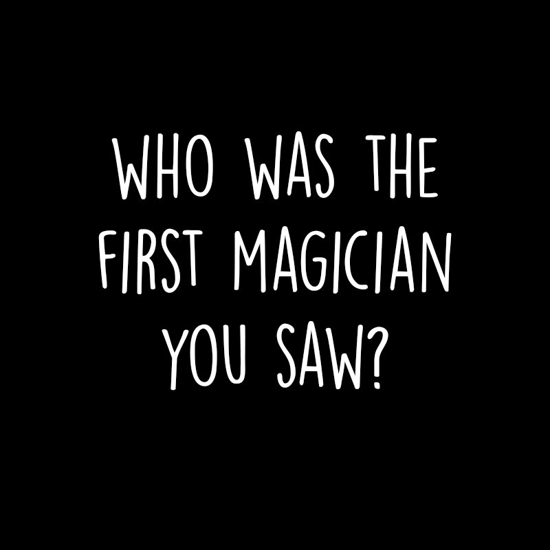 joshuajaymagic's tweet image. Comment yours below, and guess who the first magician I saw was!