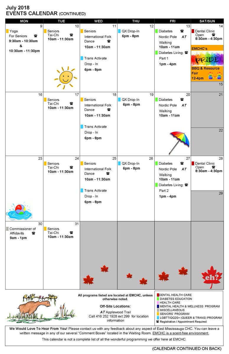 EastMissCHC's tweet image. Check out our July Calendar! Happy Summer everyone!!
:)
#July #EmchcProgramming #summerprogramming #Community #Summer