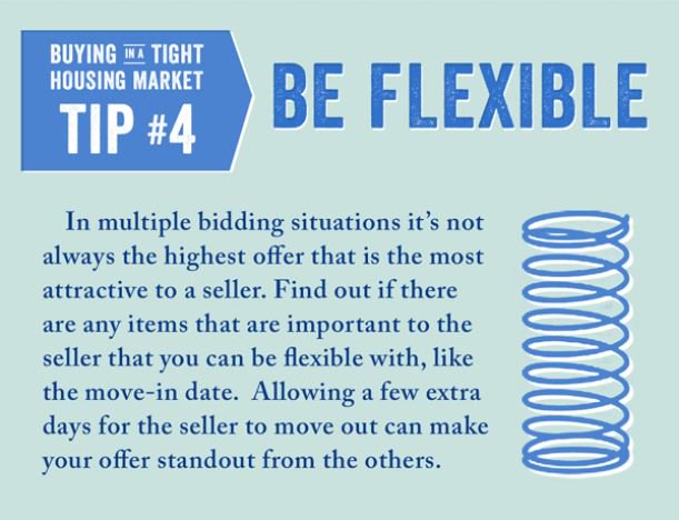 MyHomeInCLT's tweet photo. Check out tip #4!!  Be Flexible!  #CharlotteRealEstate #Charlotte #Flexible #RealEstateMatchMakers https://t.co/ncJ512eazm