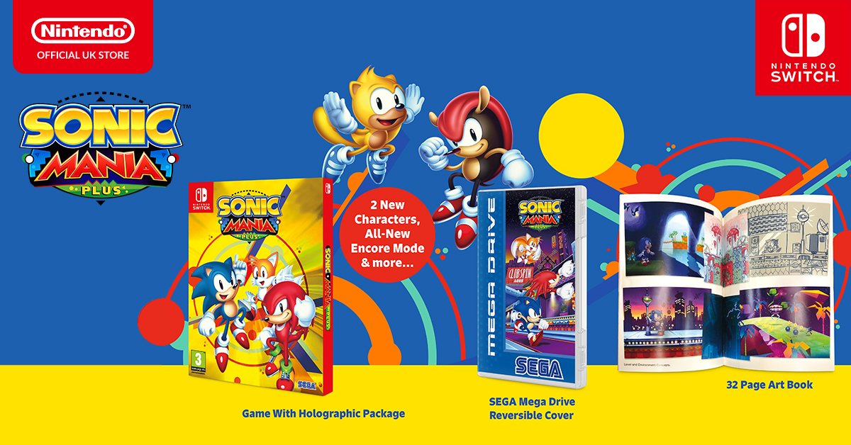 Sonic Mania Plus pre-orders now open