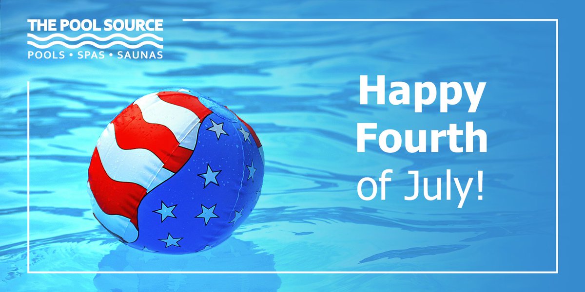 PoolSourceRI's tweet image. Wishing all of our customers a safe and fun #IndependenceDay! As a reminder, we will be open from 9 - 2 today, and resume normal business hours tomorrow, July 5th.