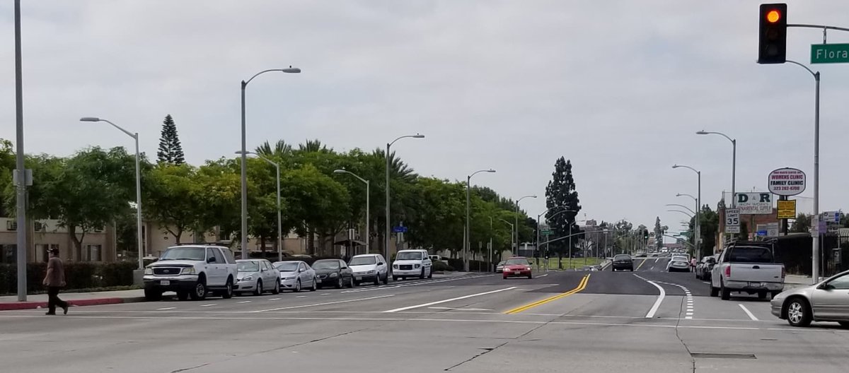 ActiveSGV's tweet photo. Bike/skate/scooter access to the East LA Civic Center @metrolosangeles Gold Line Station just got a little bit safer and easier, thanks to this County first/last mile roadway repair and improvement project on Mednik! ๐ฒ๐น๐ด #bikeLA #skateLA #scootLA https://t.co/kQxqDNBTXN