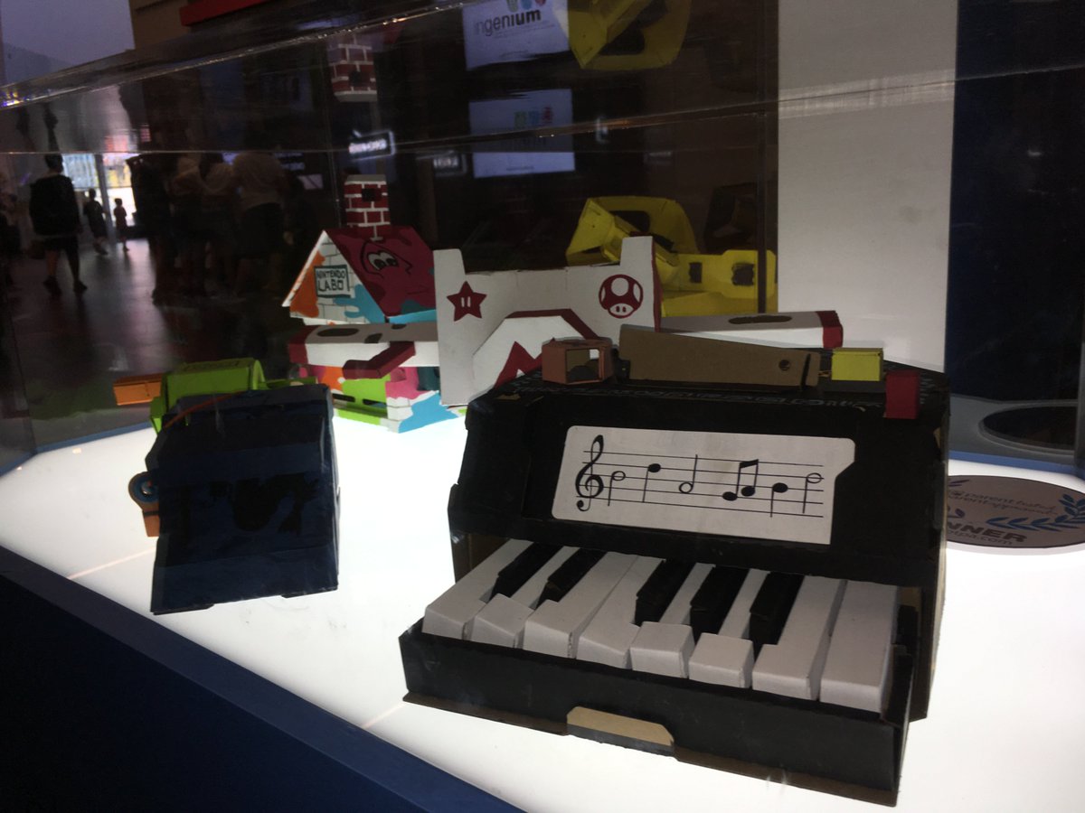 Drop by the Museum and take the opportunity to stimulate your curiosity and explore #NintendoLabo experiences, such as battling aliens in the robot or creating a musical masterpiece with the piano. Available until July 8th  ow.ly/3U6U30kBsIR