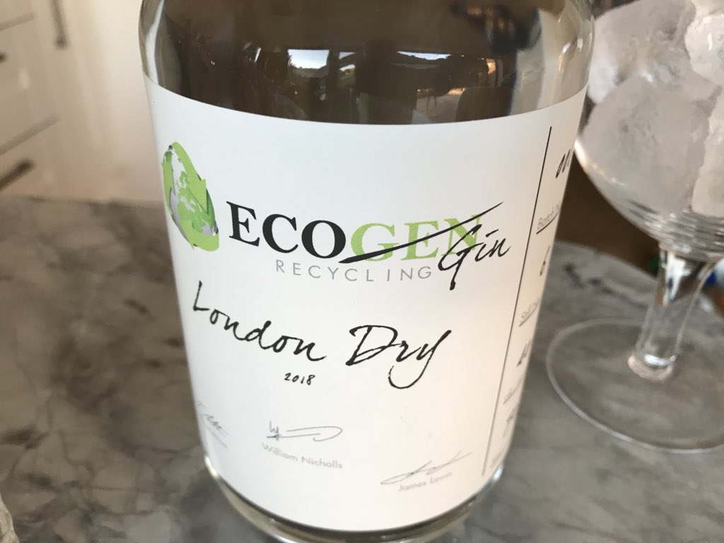 Loving the #Ecogin from my great friends <a href="/EcogenRecycling/">Ecogen Recycling Ltd</a>! Perfect company for the <a href="/England/">England</a> match #Russia2018.