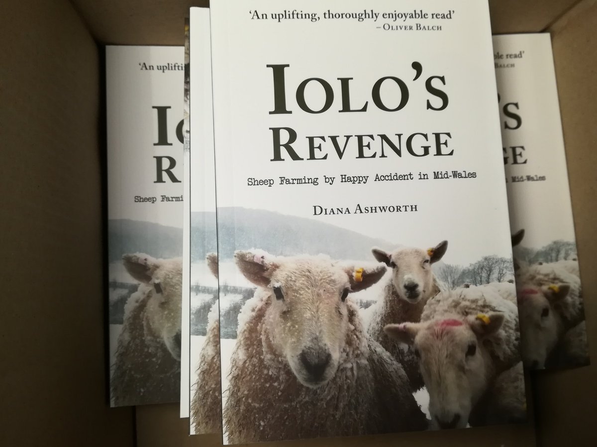 It's here! New from Logaston Press 'Iolo's Revenge: Sheep Farming by Happy Accident in Mid-Wales' available on our website or ask in your bookshop :)