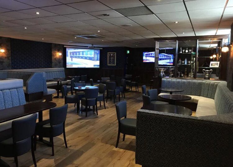 bangorfc's tweet photo. How good does the refurbishment of the members’ lounge in Bangor Social Club look?

Fantastic work by the Social Club Committee and the Scott Willis Design team for producing a stunning bar. https://t.co/S2a4xxivE7