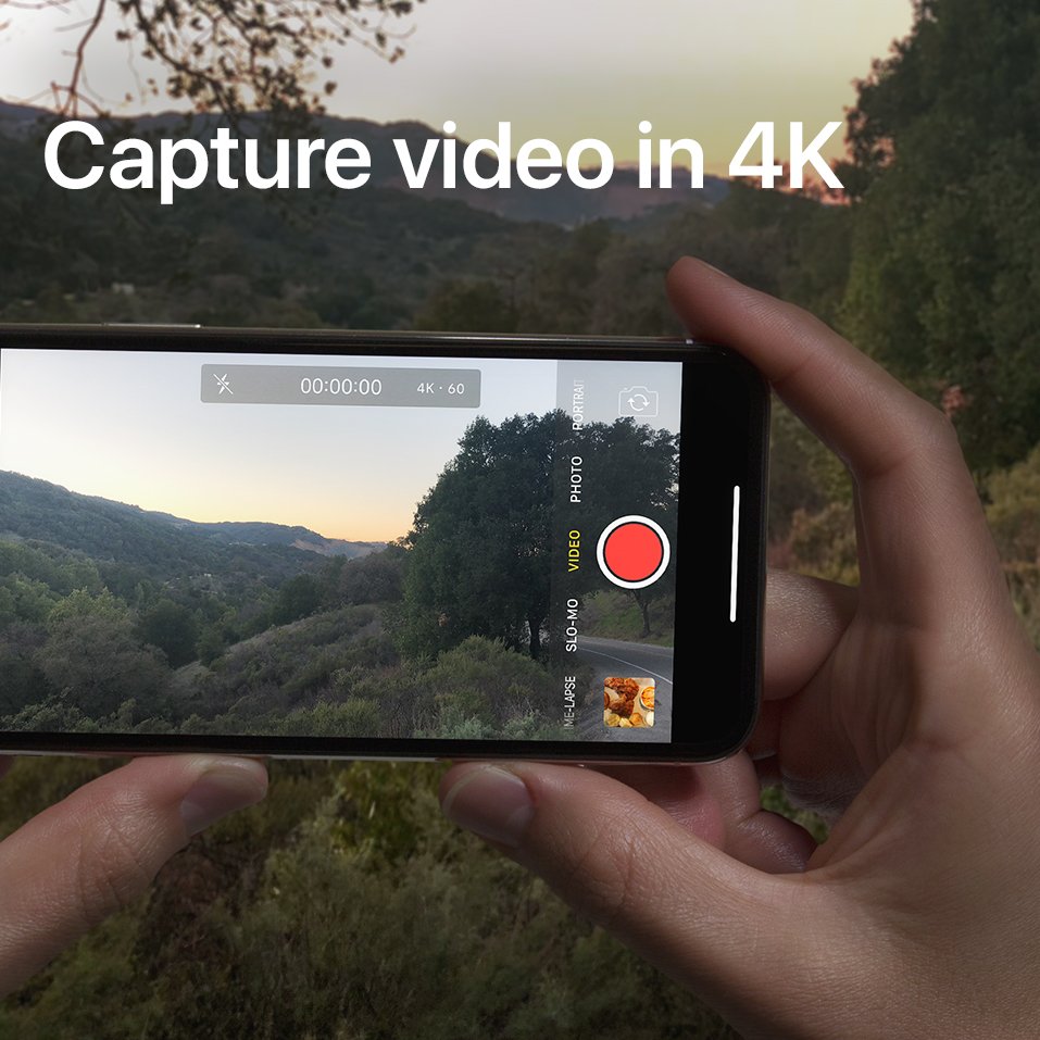 Capture video in 4k