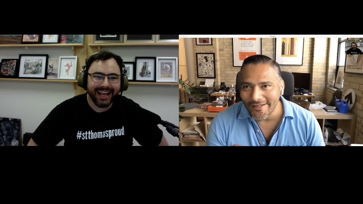YOUTUBE LIVE: Hector Herrera ( <a href="/TogtherWrdsPics/">Together</a>) and Grayden Chatting About Animation.

Areas covered: His career, the series he is working on, and about how artists working in similar fields should connect up. 

canadiananimationblog.com/2018/07/hector…

#animation #canadiananimation