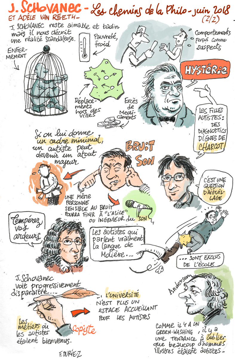 Suite de la #sketchnote sur les intelligences multiples selon Josef Schovanec, lu aux <a href="/EdLObservatoire/">Éditions de l'Observatoire</a> et entendu aux <a href="/Philochemins/">CheminsdelaPhilo</a> de <a href="/AdeleVanReeth/">Adèle Van Reeth</a>  franceculture.fr/emissions/les-… …