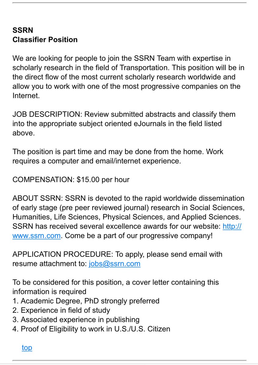 JorgeGuzmanCBS's tweet image. Compensation, $15 dollars per hour.  PhD strongly preferred.