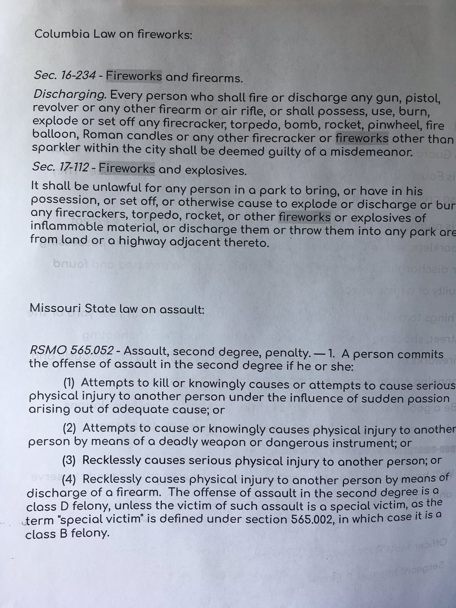 Please help spread the word. Enjoy fireworks at an approved, safe location outside city limits and have a Happy Fourth! <a href="/ColumbiaPD/">ColumbiaPD</a>