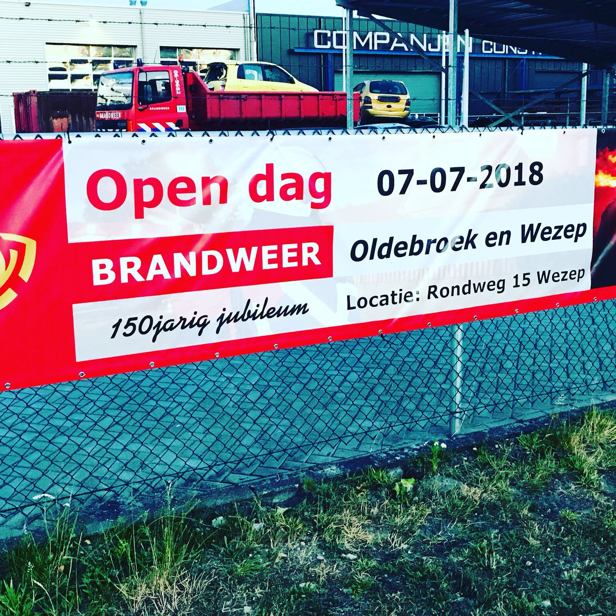 Zaterdag is het zover open dag brandweer Wezep en Oldebroek 🚒# Wezep # Oldebroek