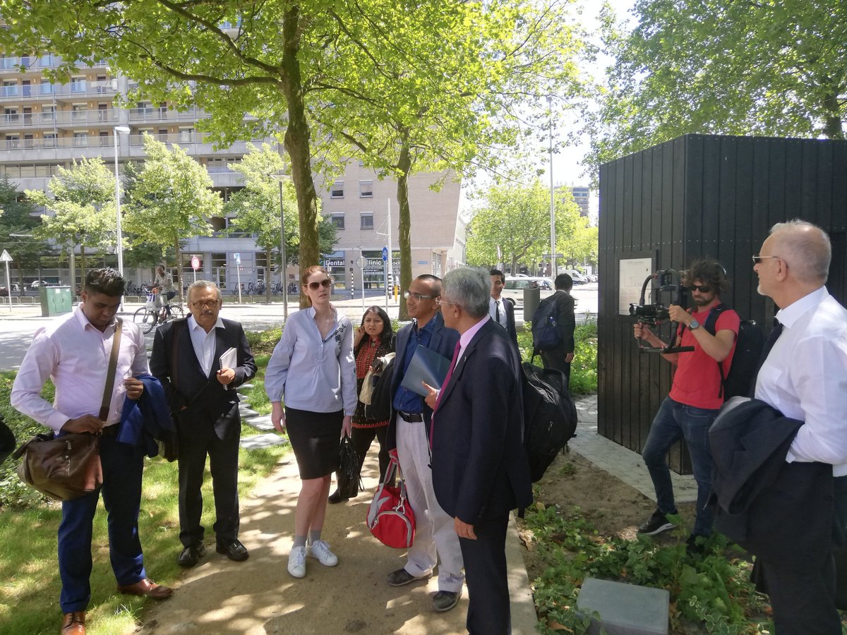 After a full morning session and a visit to Mayor Aboutaleb <a href="/ResilientRdam/">Resilient Rotterdam</a> guided the delegation of #Surat and @IUC_EU around Rotterdam🇮🇳🇪🇺🇳🇱🌎 More pics and stories to come this week, stay tune! <a href="/arnoudmolenaar/">Arnoud Molenaar</a> <a href="/100ResCities/">100RC (LEGACY)</a> <a href="/IndinNederlands/">India in the Netherlands</a> <a href="/NLinIndia/">NL Embassy for India, Nepal and Bhutan🇧🇹🇮🇳🇳🇵</a>