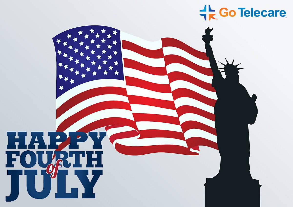 "Liberty has never come from the government. Liberty has always come from the subjects of it. The history of liberty is a history of resistance."
--Woodrow Wilson! GoTelecare wishes a #HappyIndependenceDay to all!