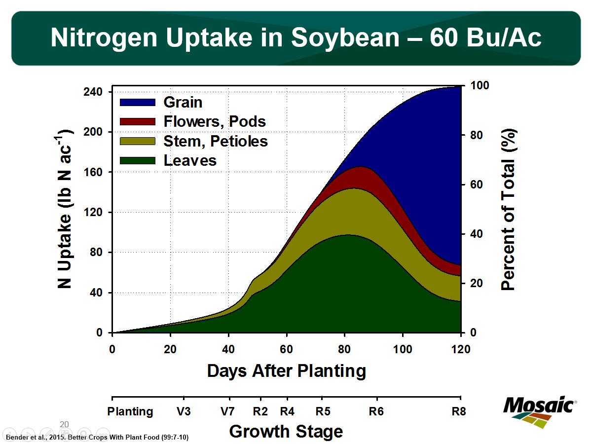 Corn Nutrient Uptake Chart