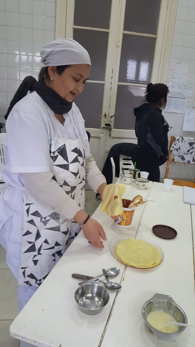 generalvillegas's tweet image. Taller de cocina con Fabio Carreira
• Cocineras del Hospital y Hogar de Ancianos participaron de la capacitación.