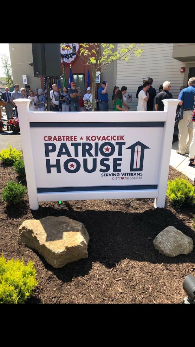 What an honor to sing with the Washington Festival Chorale for the opening of the Patriot House of City Mission.