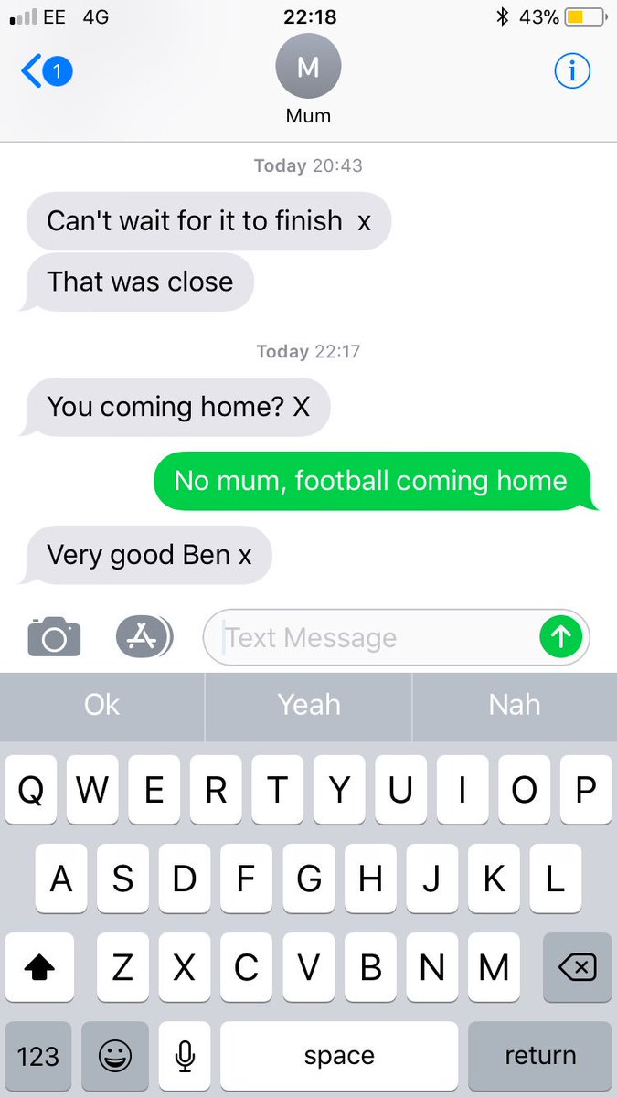 Benj_Baker's tweet photo. Gotta let her know 🦁🦁🦁 #ItsComingHome https://t.co/Gu5jn3ebLN