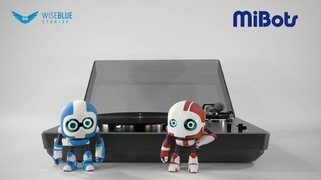 theMiBots's tweet photo. Hey human kiddos! Did you have a chance to watch our new sketch through the “MiBots Playroom” app? Here you are, just in case 😁🎬📽🤖🤖 Enjoy #themibots !! @wisebluestudios @nathaliemartz @evofilmsuk #bots #animation #sketch #recordplayer #mibotsplay… https://t.co/U904P0z9tE https://t.co/R0gniCDgQU