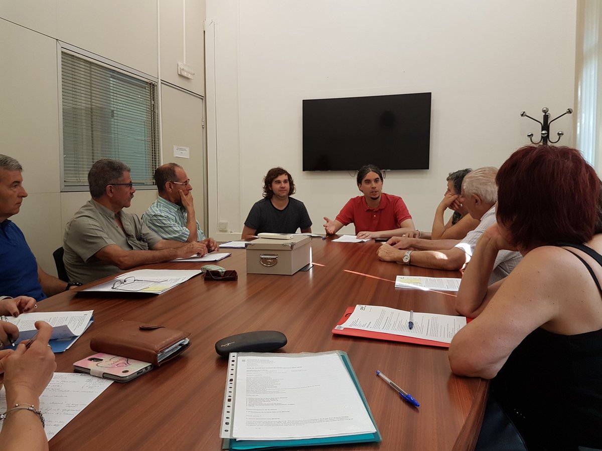 Presentació a l'Ajuntament del projecte de futur de la nova escola de persones adultes