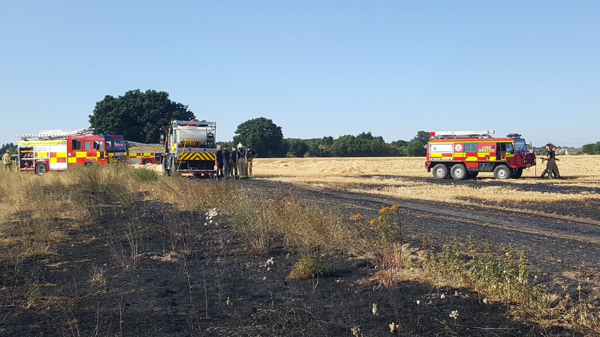 One of a few incidents we attended today. This one being over the border in Suffolk, and forming part of what has been a busy 72 hours.