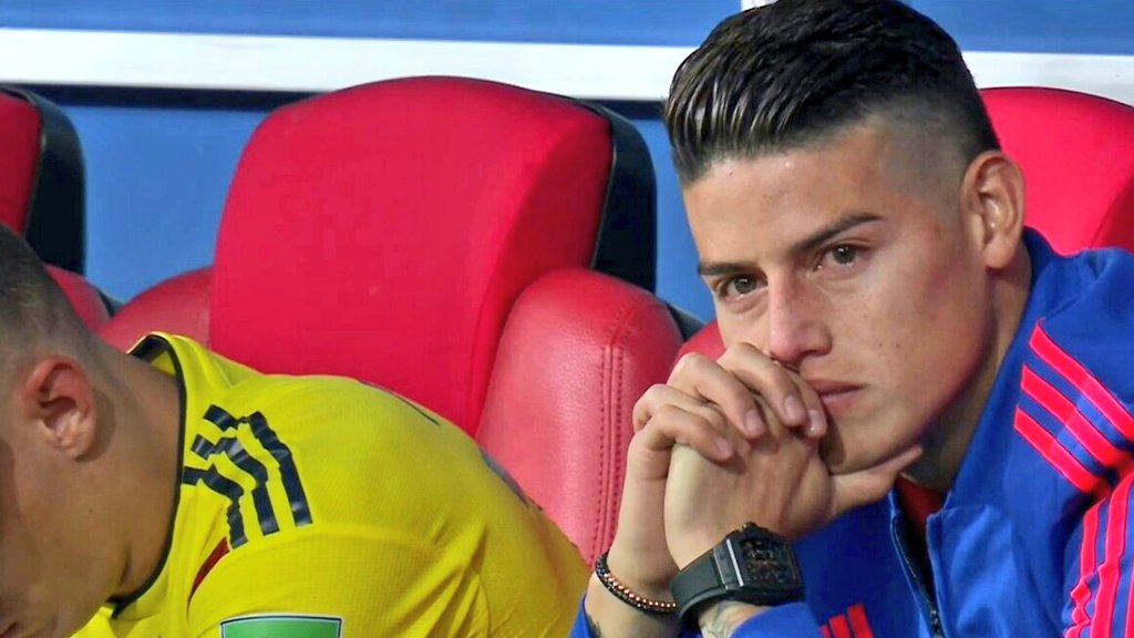 danizinha_8282's tweet photo. Ahh não James Rodríguez 😢💔
@jamesdrodriguez ❤ #COL #Copa2018 #WorldCup #COLxENG https://t.co/wqVoP6VV8d