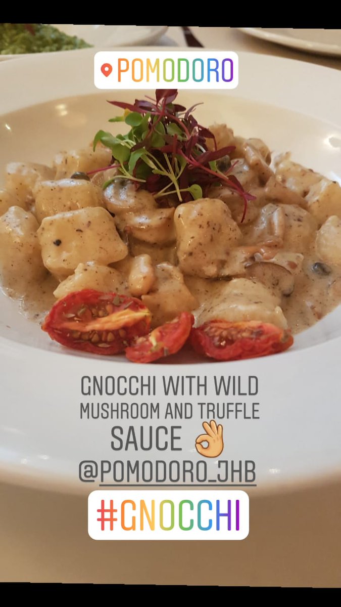 Loved this gnocchi with mushrooms and truffle from <a href="/PomodoroRist/">Pomodoro Ristorante</a> #getinmybelly #EatItalian #Pomodoro #italianfood #delicious #foodies