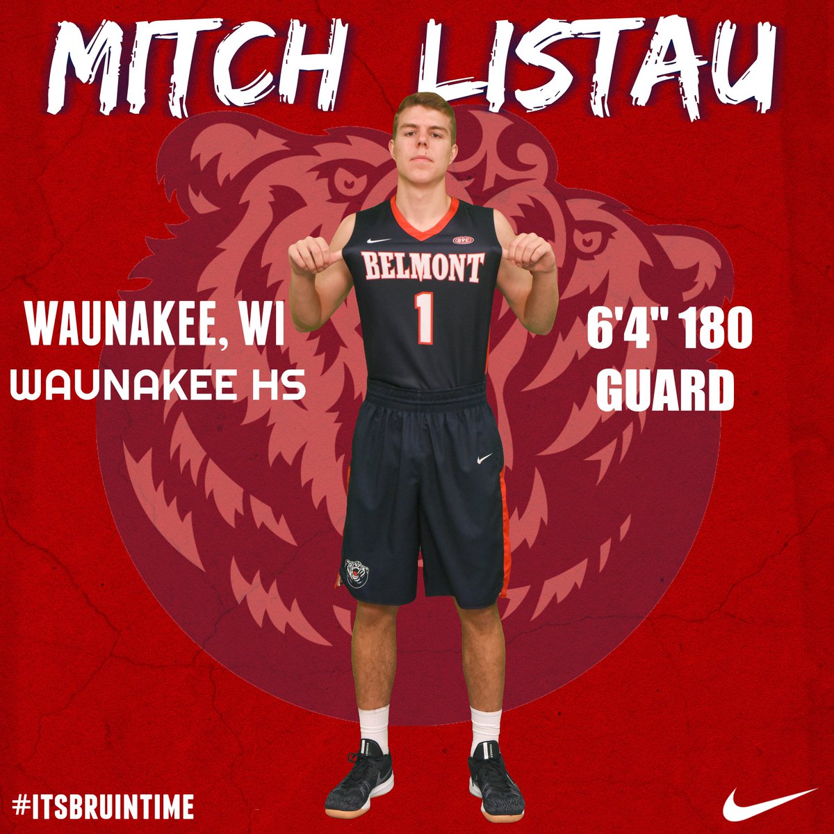 Meet freshman @MitchListau34 from Waunakee, WI! #itsbruintime